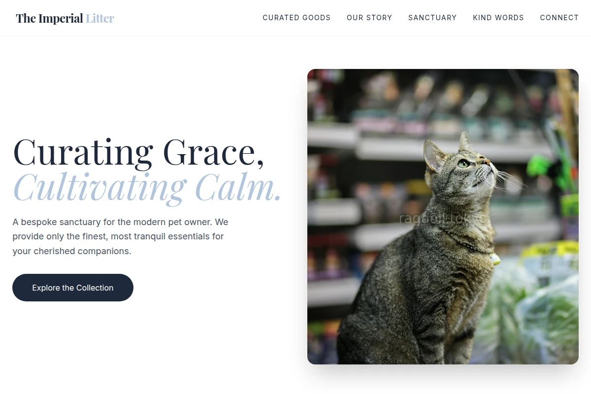 Cream Pet Shop